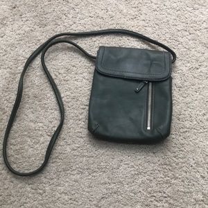 TIGANELLO ☆ Small Sage Leather Crossbody